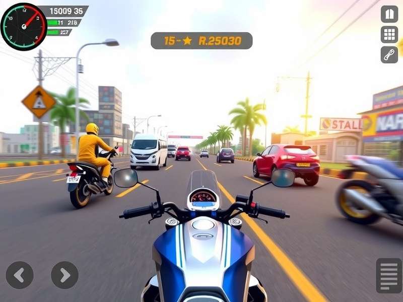 Swift Delivery Marathon gameplay showing Indian streets